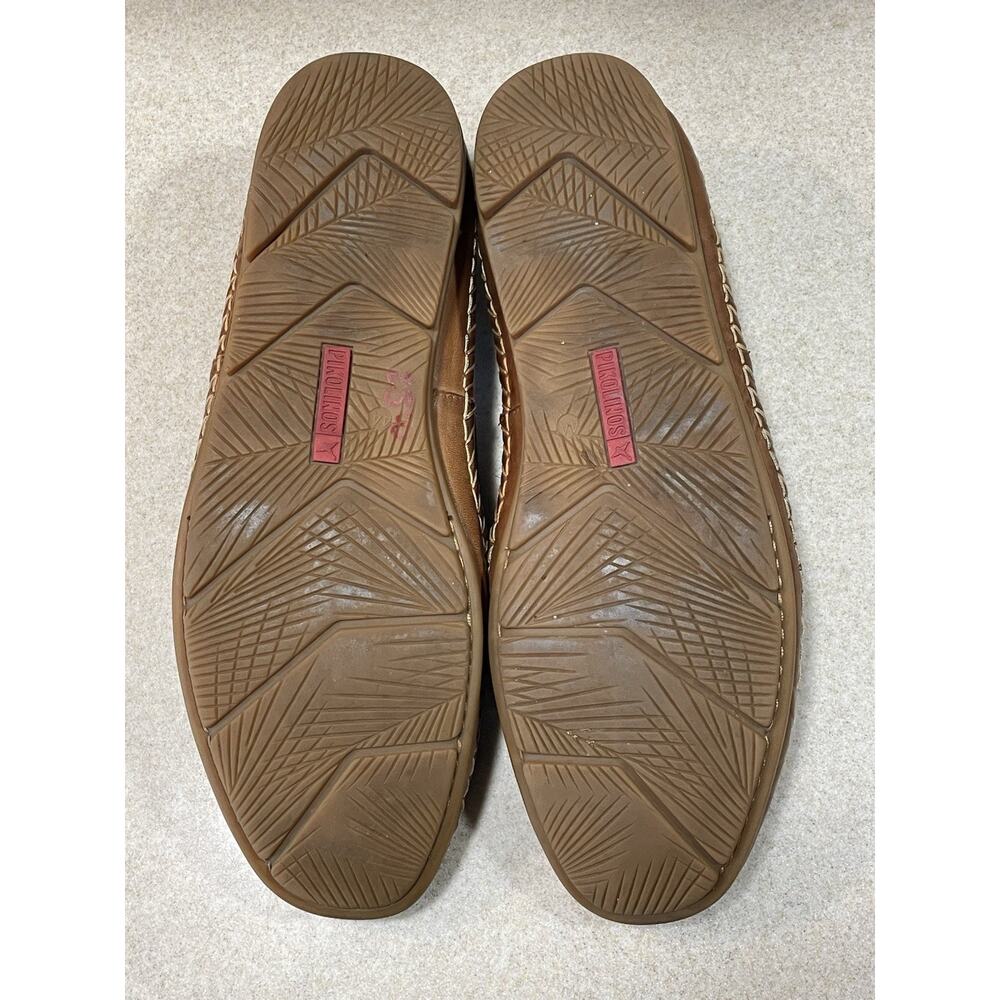 Pikolinos Shoes Men’s Size 11 US /44 EU Brown Leather Slip On Loafer Perforated - Picture 7 of 11